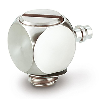 SMC M Series Elbow Fitting to M5 x 0.8, Threaded-to-Tube Connection Style, M-5ALN-6