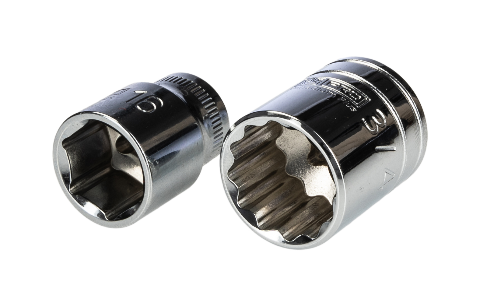 RS PRO 41-Piece Imperial, Metric 3/8 in Deep Socket/Standard Socket Set with Ratchet, 6 point; 12 point