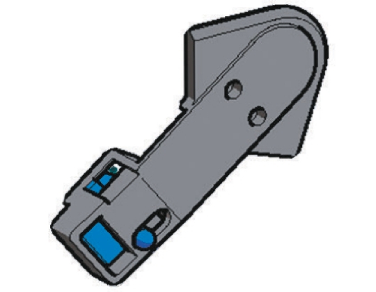 Schneider Electric Black Rotary Handle