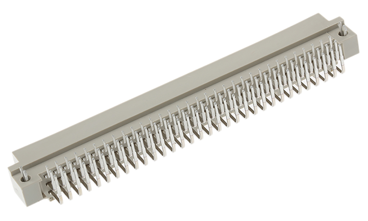 HARTING 96 Way 2.54mm Pitch, Type C Class C2, 3 Row, Right Angle DIN 41612 Connector, Plug