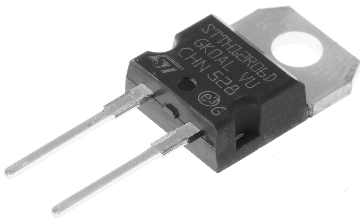 STMicroelectronics 600 V 12 A Diode Switching 2-Pin TO-220
