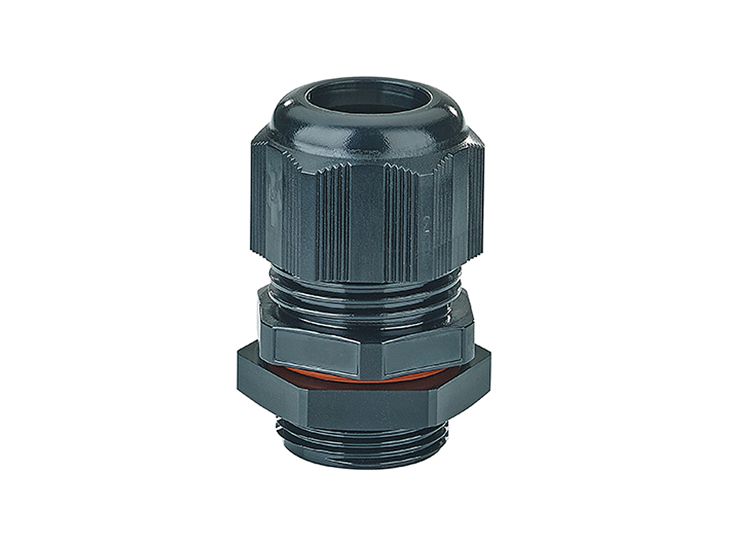 HENSEL AXM Series Black Polycarbonate Cable Gland, M25 Thread, 10mm min., 17mm max., IP66
