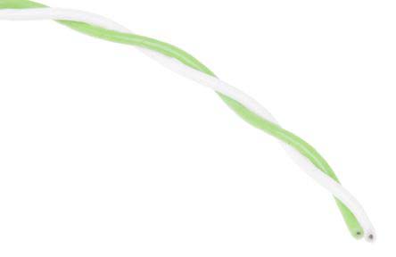 RS PRO Type K Thermocouple Cable/Wire, 25m, Unscreened, PTFE Insulation, +260°C Max, 1/0.315mm