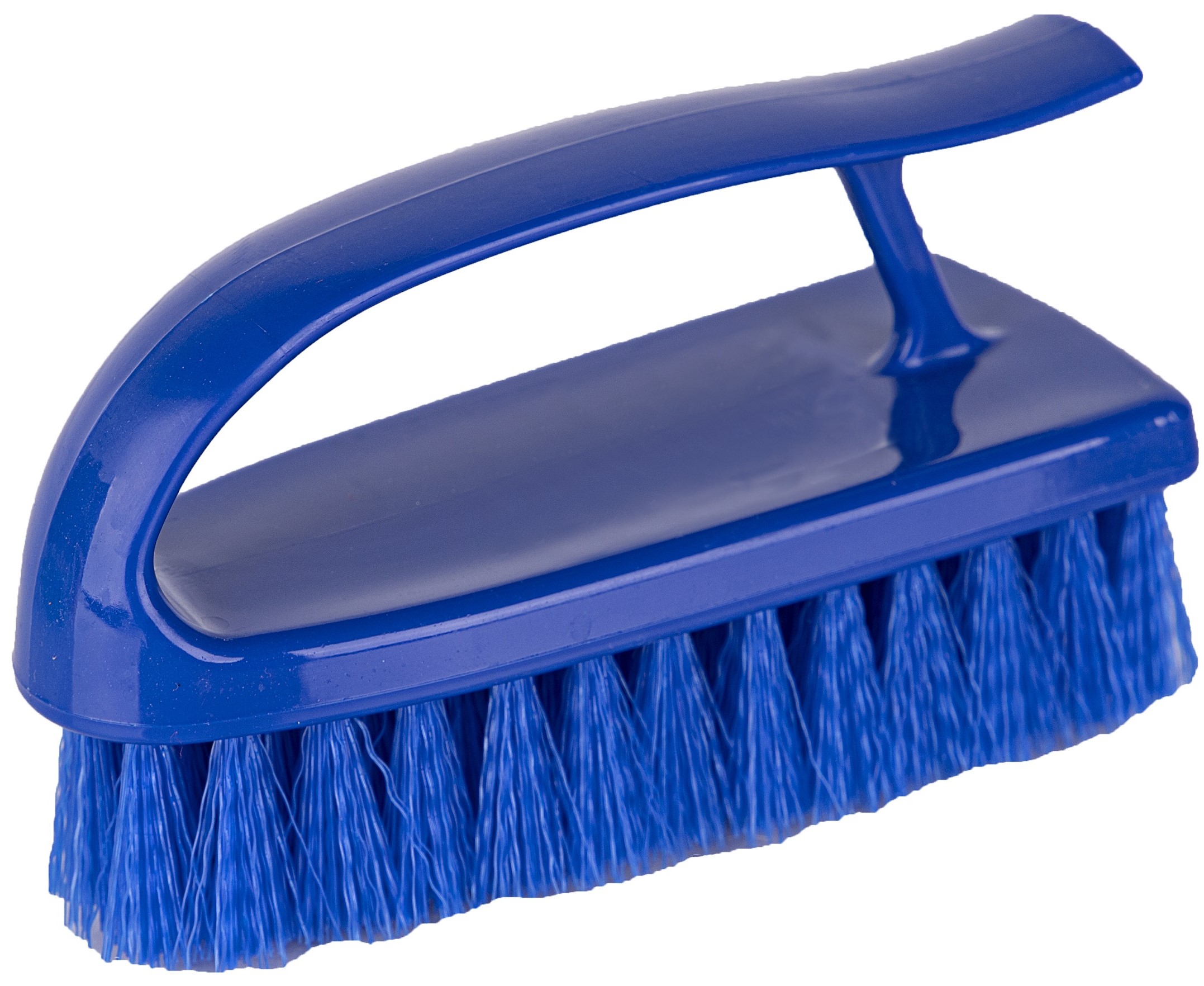 RS PRO Hard Bristle Blue Hand Brush