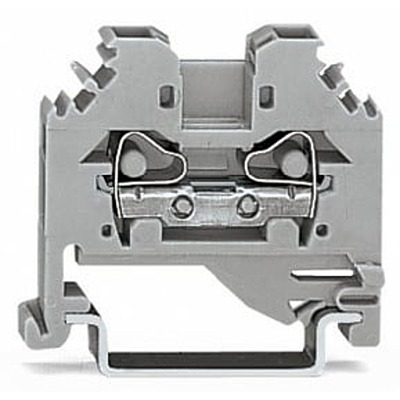 WAGO 281-101-1 281 Series Grey, 4mm², 2-Level, Cage Clamp Termination