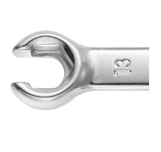 Facom 43 Series Flare Nut Spanner, 10mm, Metric, Double Ended, 124 mm Overall