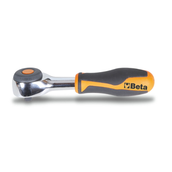 BETA 900/58 1/4 in Round Ratchet with Rotator Handle, 126 mm Overall