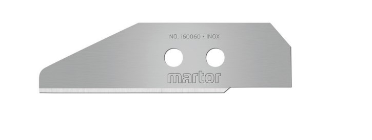 MARTOR Stainless Steel Safety Knife Blade 18.9 mm, 5 per Package