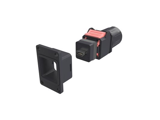 Amphenol Communications Solutions, NDH series Free Hanging (In Line) Mini I/O Connector Plug