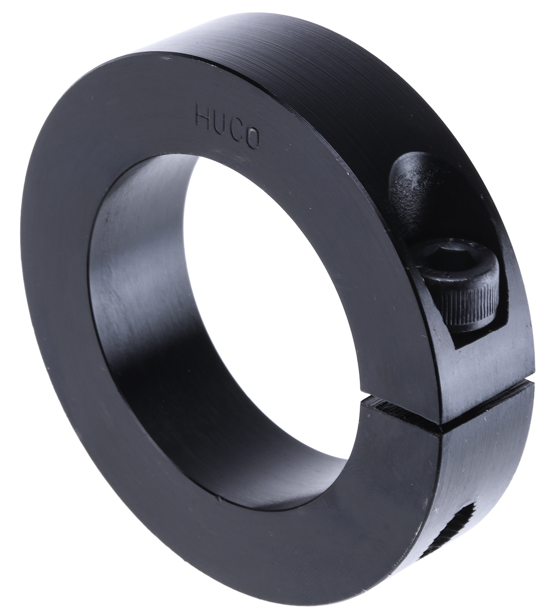 Huco Shaft Collar, One Piece, Clamp Screw, Bore 50mm, OD 78mm, W 19mm, Steel