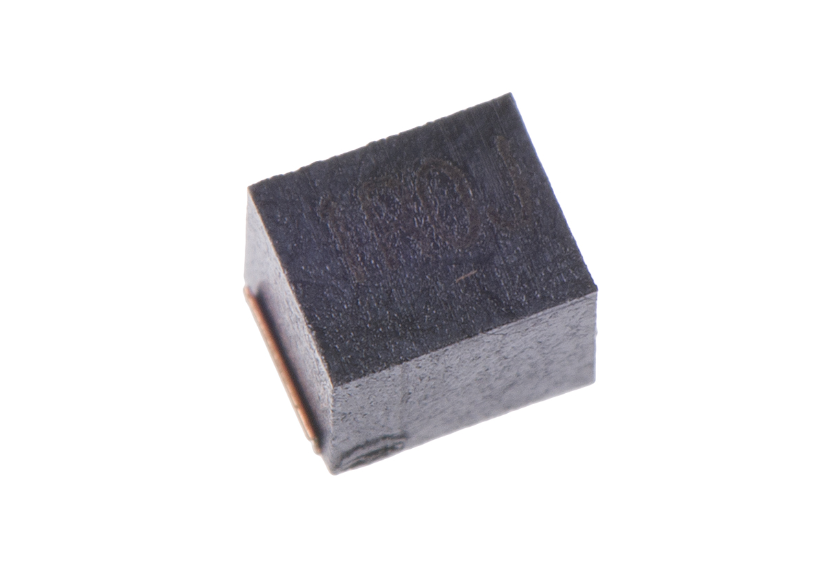TDK, NLV-PF, 1210 Yes Wirewound Surface Mount Inductor with a Ferrite Core, 1 μH Wirewound ±5 % 400 mA Idc Q:30