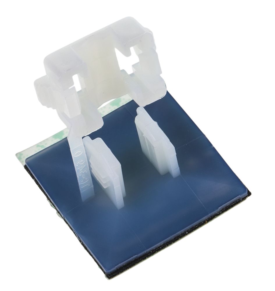 Thomas & Betts Natural Cable Tie Mount 24 mm x 24mm, 6mm Max. Cable Tie Width