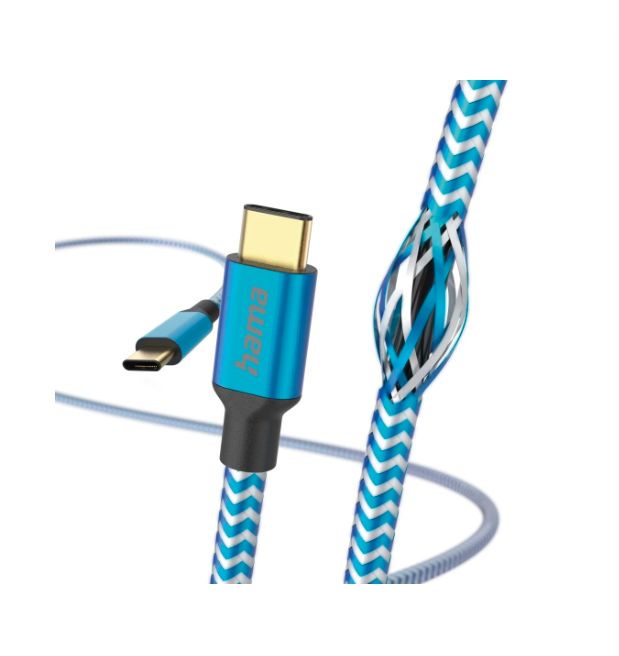 Hama USB 2.0, Male USB C to Male USB C, 480Mbps, 1.5m