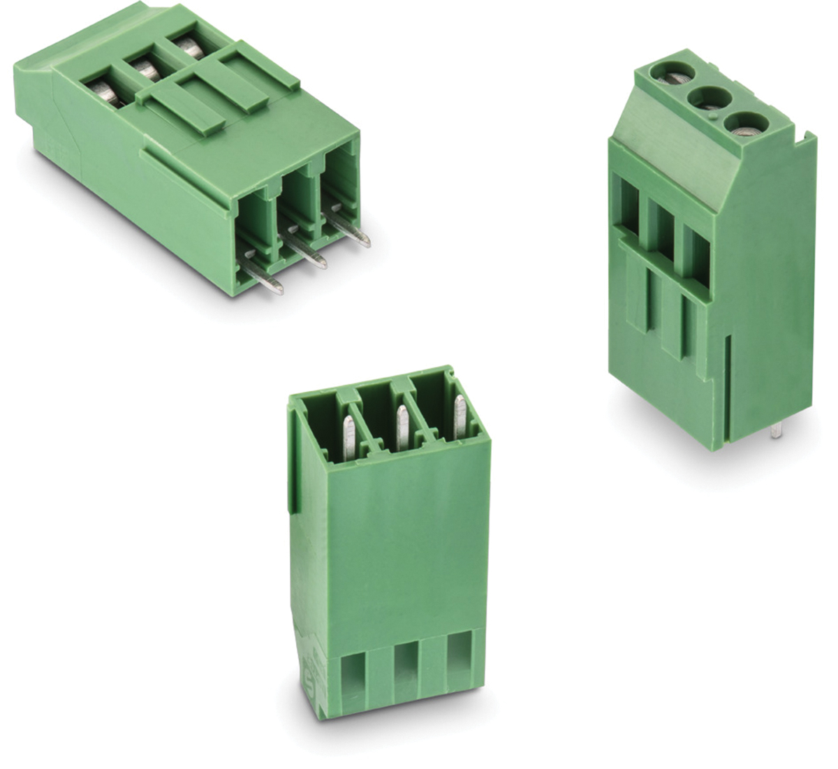 Wurth Elektronik 2495 Series PCB Terminal Block, 3-Contact, 5.08mm Pitch, PCB Mount, 1-Row, Solder Termination