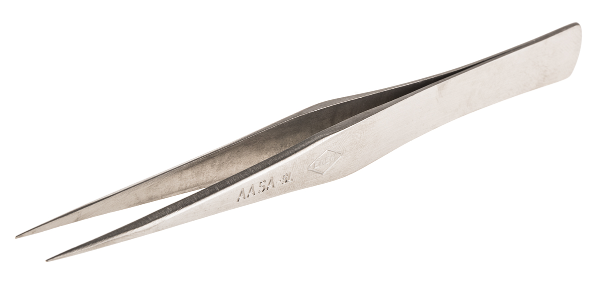 Weller Erem 125 mm, Stainless Steel, Pointed, Tweezers