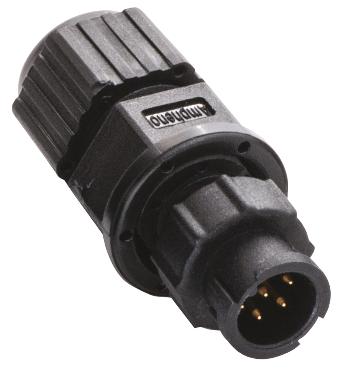 Amphenol Industrial Circular Connector, 6 Contacts, Panel, Miniature Connector, Plug, Male, IP67, Ceres Series