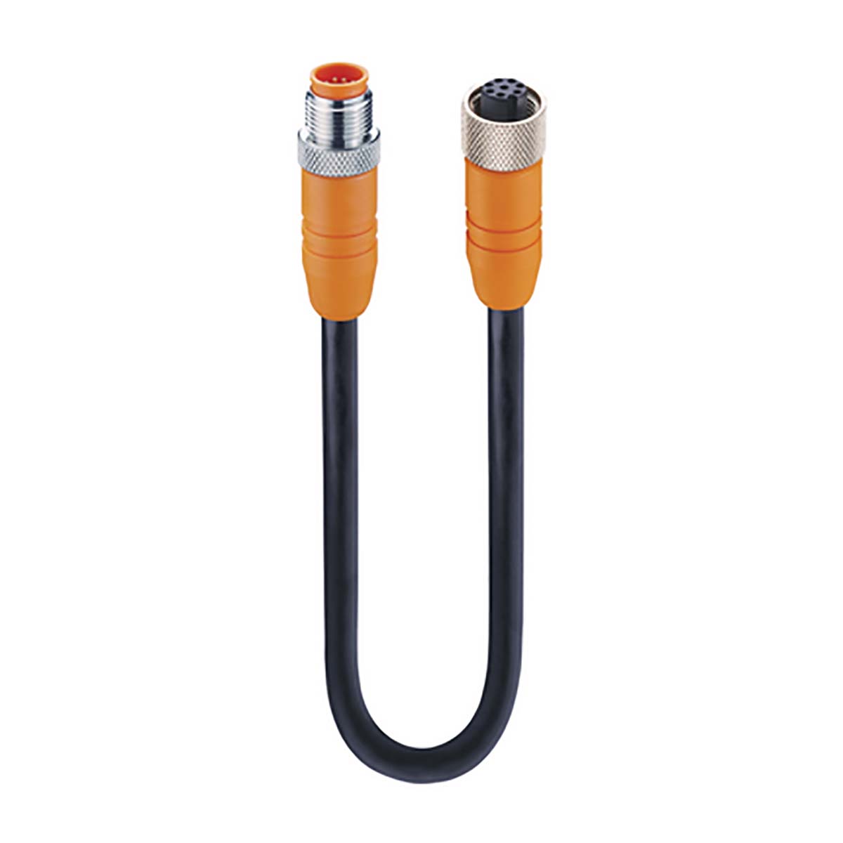 Lumberg Automation Male 8 way M12 to Female 8 way M12 Sensor Actuator Cable