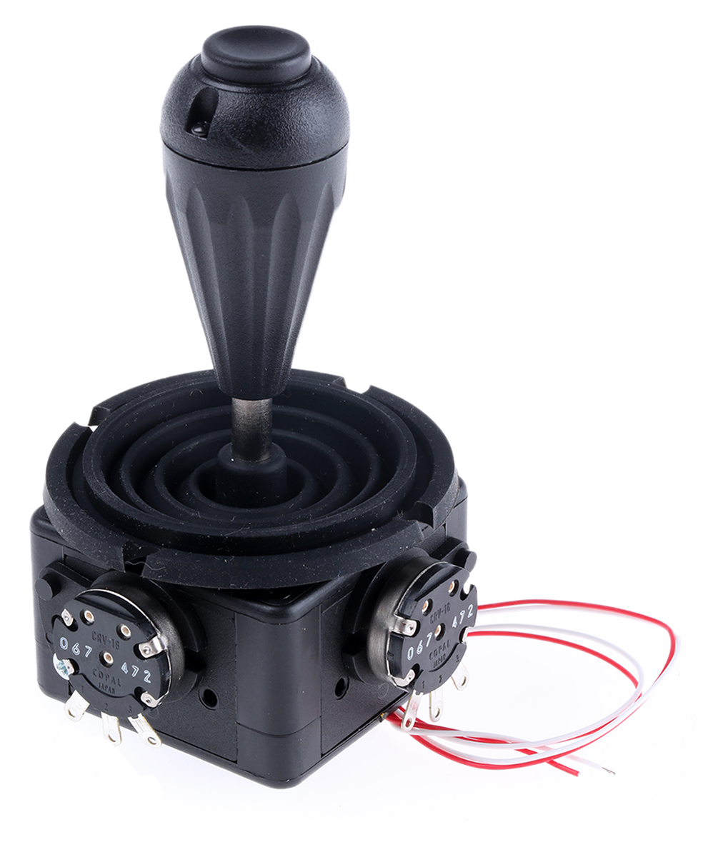 APEM 2-Axis Joystick Switch Button, Potentiometric