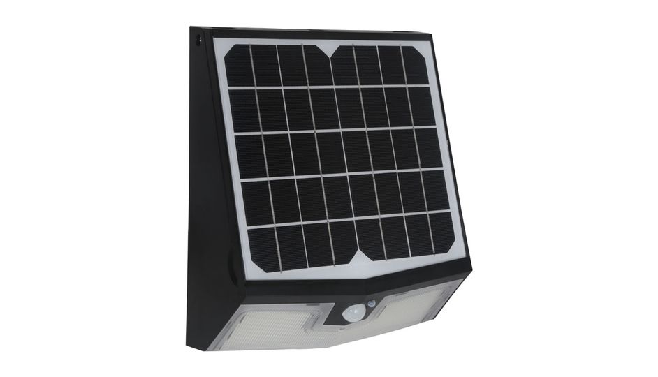 RS PRO, Solar Powered, Security Floodlight, 88 LED, 15 W, 1500lm, IP65 PIR, 7.4 V