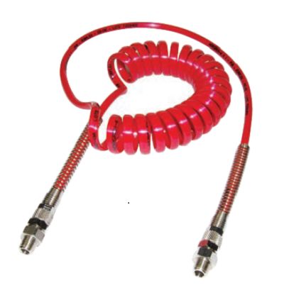 Norgren 2m, Polyurethane Coil Tubing with Connector, with R 1/4 connector