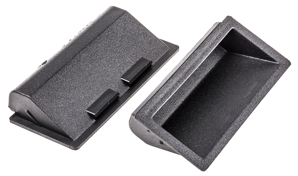 Pinet Black Plastic Handle 40 mm Height, 16mm Width, 90mm Length