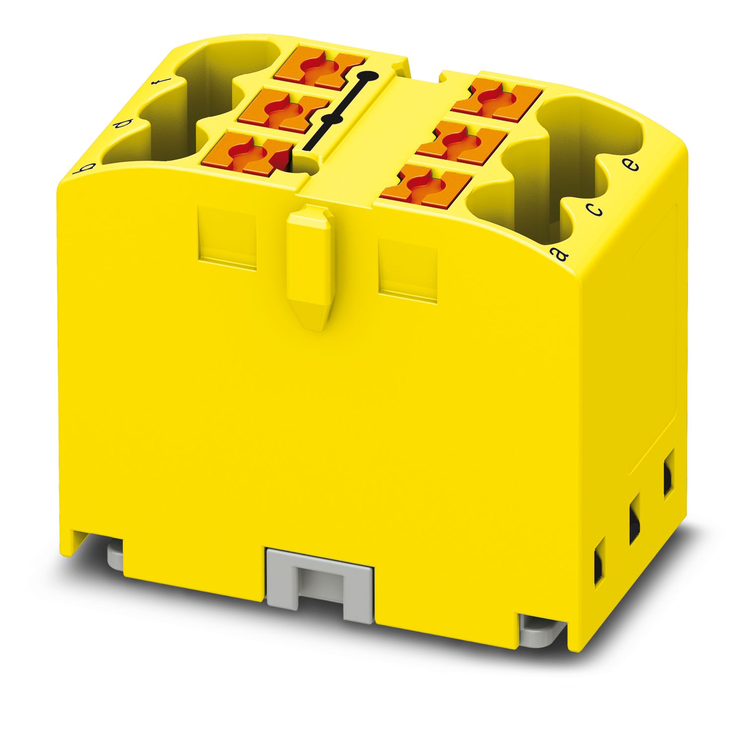 Phoenix Contact Distribution Block, 6 Way, 4mm², 24A, 450 V, White