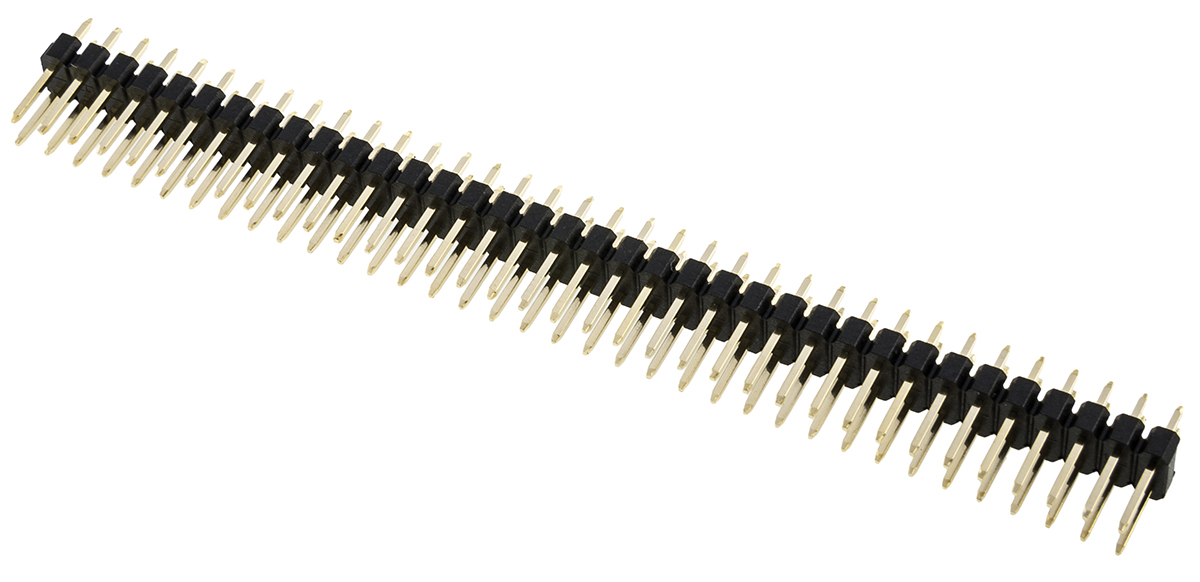 HARWIN M20 Series Straight Through Hole Pin Header, 72 Contact(s), 2.54 mm Pitch, 2 Row, Unshrouded