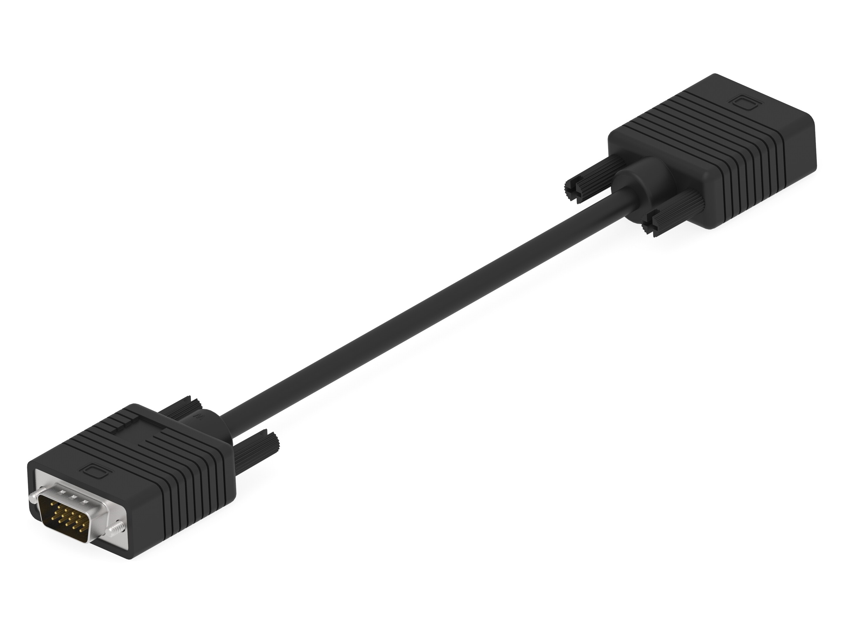 TE Connectivity Male 15 Pin D-sub to Male 15 Pin D-sub Serial Cable, 5ft, AMPLIMITE D-SUBMINIATURE CABLE ASSEMBLIES
