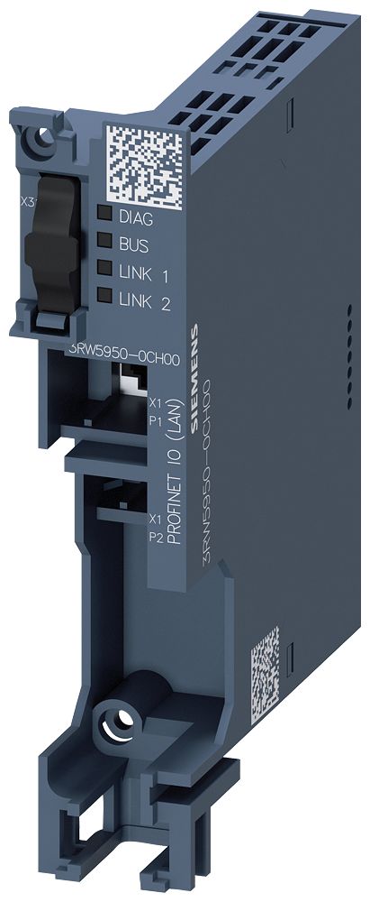 Siemens Communication Module 3RW5 Series Communication Module for Use with PROFINET High Feature with integrated switch