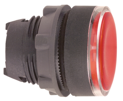 Schneider Electric Harmony XB5 Series Red Spring Return Push Button Head, 22mm Cutout, IP66, IP67, IP69K