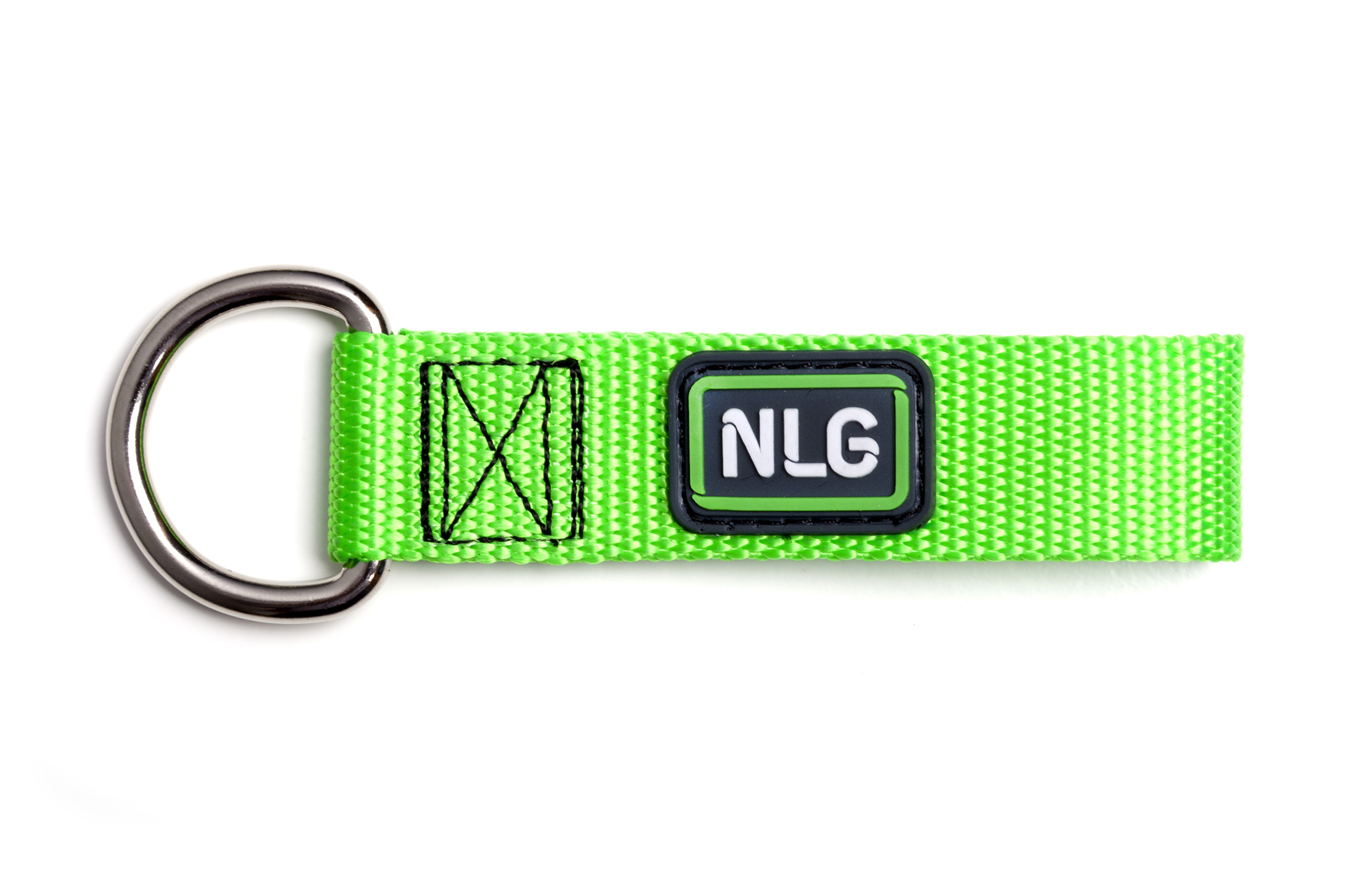 Never Let Go 13cm x 2.5cm Polyester Webbing Belt Ring Tether Ring, 3kg Capacity