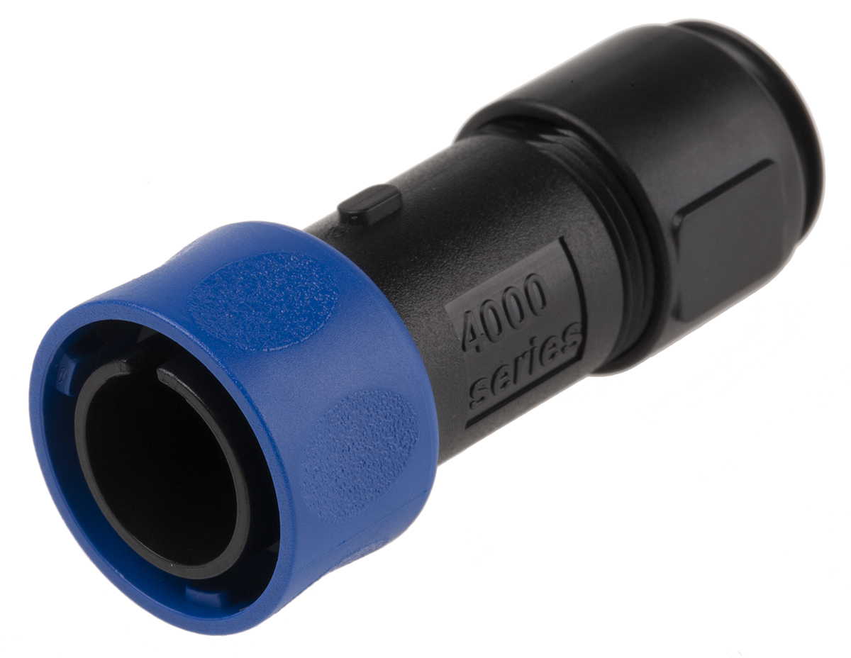 Bulgin Circular Connector, 12 Contacts, Cable, Miniature Connector, Plug, Male, IP66, IP68, IP69K, Buccaneer 4000 Series