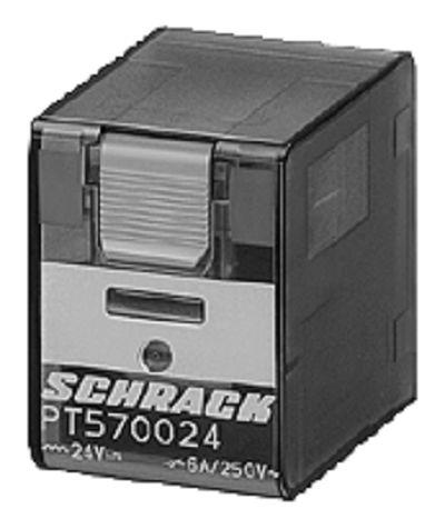 Siemens Base Power Relay, 230V ac Coil, 6A Switching Current