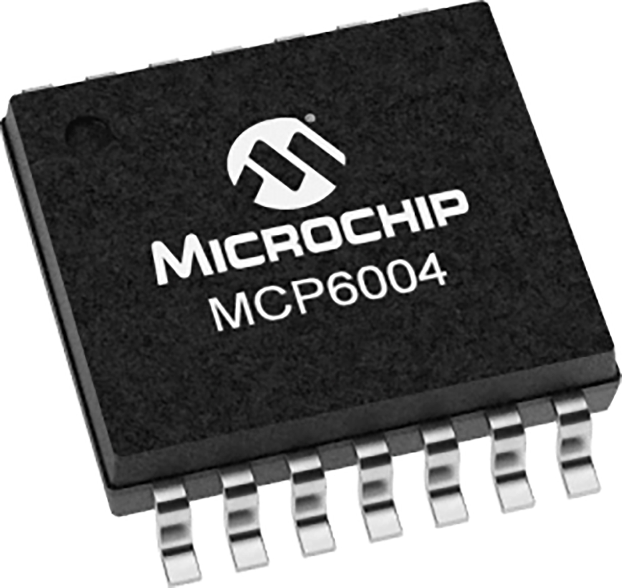 MCP6004T-I/ST Microchip, Operational Amplifier, 1 MHz, 14-Pin 6 V TSSOP