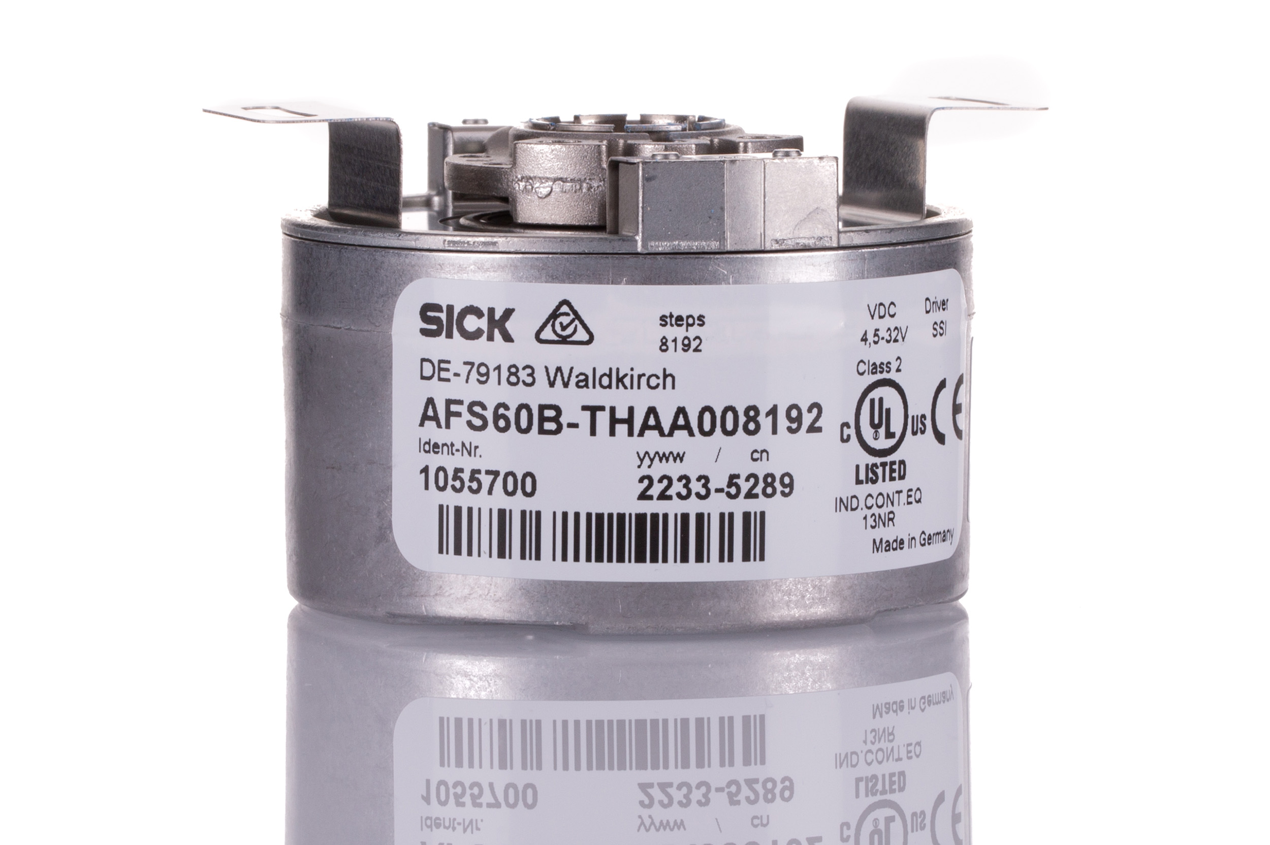 SICK AFS/AFM60 SSI Series Absolute Absolute Encoder, 8192 ppr, SSI Signal, 15mm Shaft