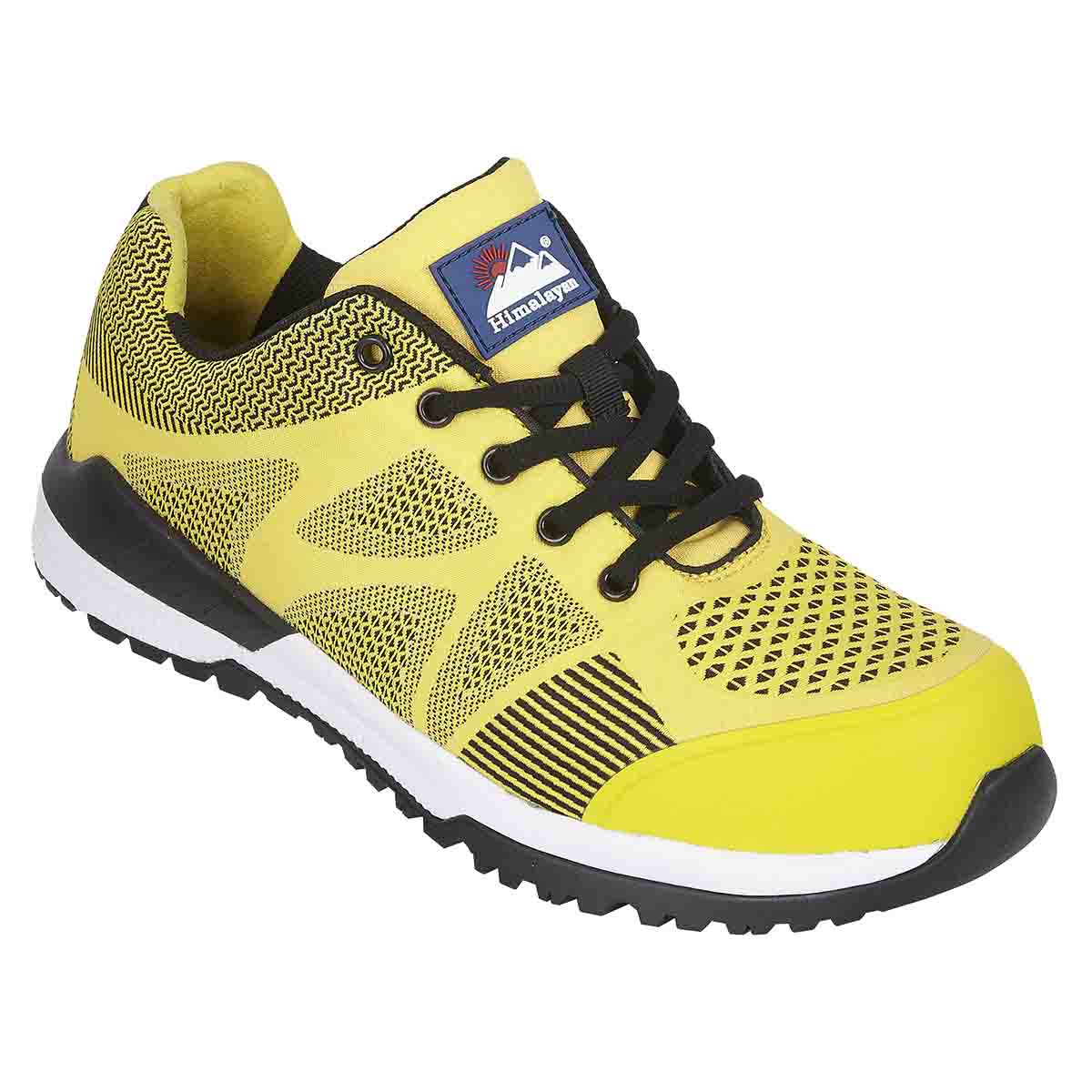 Himalayan 4312 Unisex Yellow Non Metallic Toe Capped Safety Trainers, UK 9, EU 43