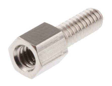 HARTING, D-Sub Series Female Screw Lock For Use With D-sub Screw Lock UNC/UNC, Press-In Connectors with