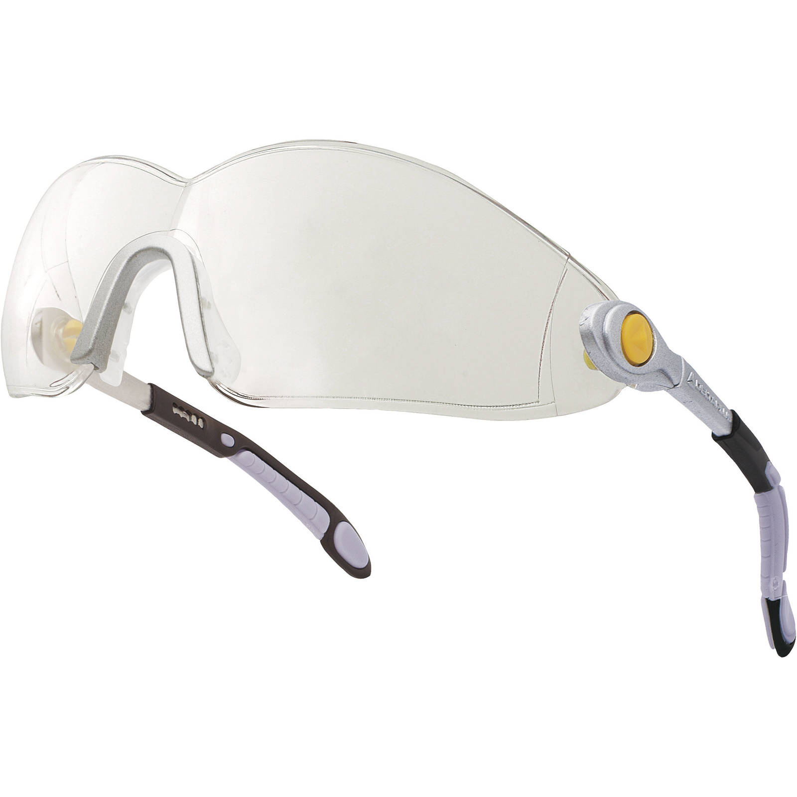 Delta Plus VULC2 Anti-Mist UV Safety Glasses, Clear Polycarbonate Lens