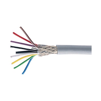 Cabloswiss PFSK Series Multicore Industrial Cable, 20 Cores, 0.22 mm², Screened, 100m, Shielded Shield, Multicore Cable