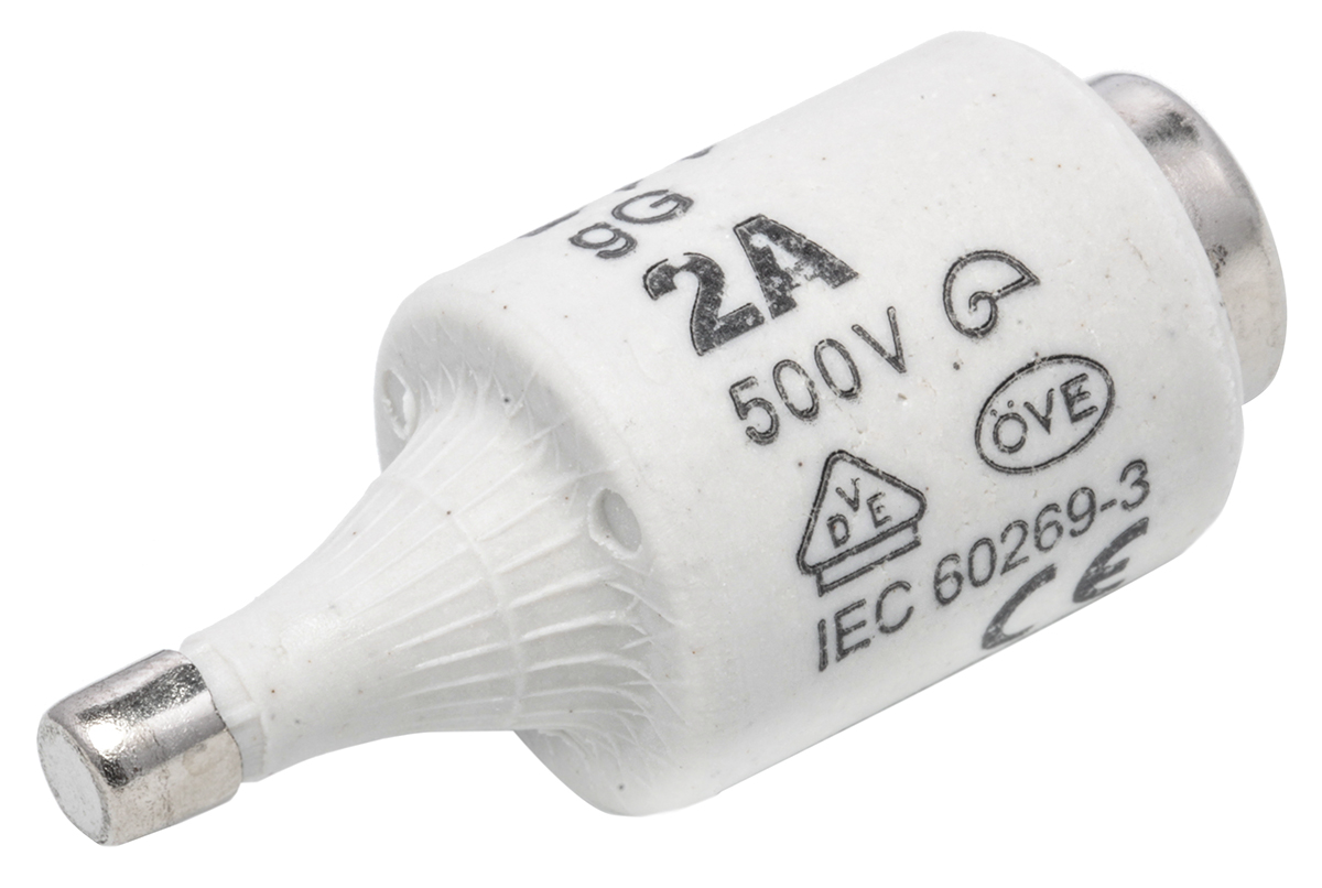 ETI 2A DII Diazed Fuse, E27 Thread Size, gG - gL, 500V ac