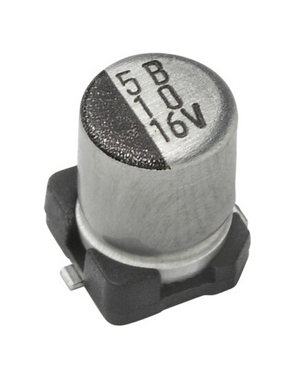 Vishay 100μF Aluminium Electrolytic Capacitor 6.3V dc, Surface Mount - MAL215373101E3