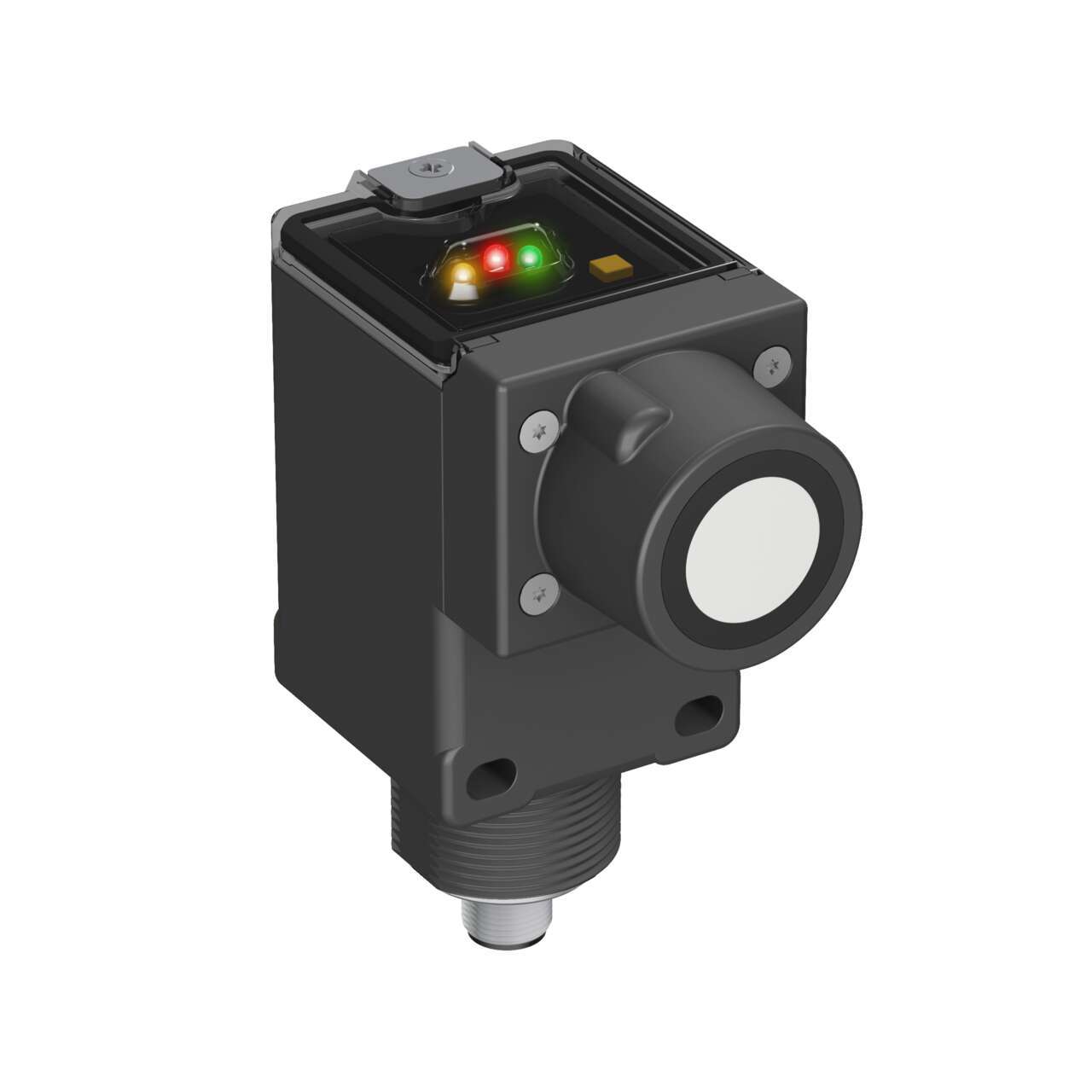 Banner Ultrasonic Rectangular Ultrasonic Sensor, 250 → 3000 mm Detection 0-10 V, 15 → 24 V dc