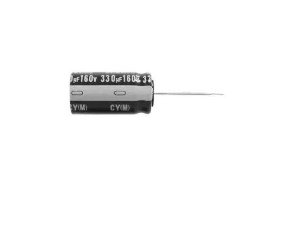 Nichicon 220μF Aluminium Electrolytic Capacitor 35V dc, Radial, Through Hole - UPW1V221MPD1TD