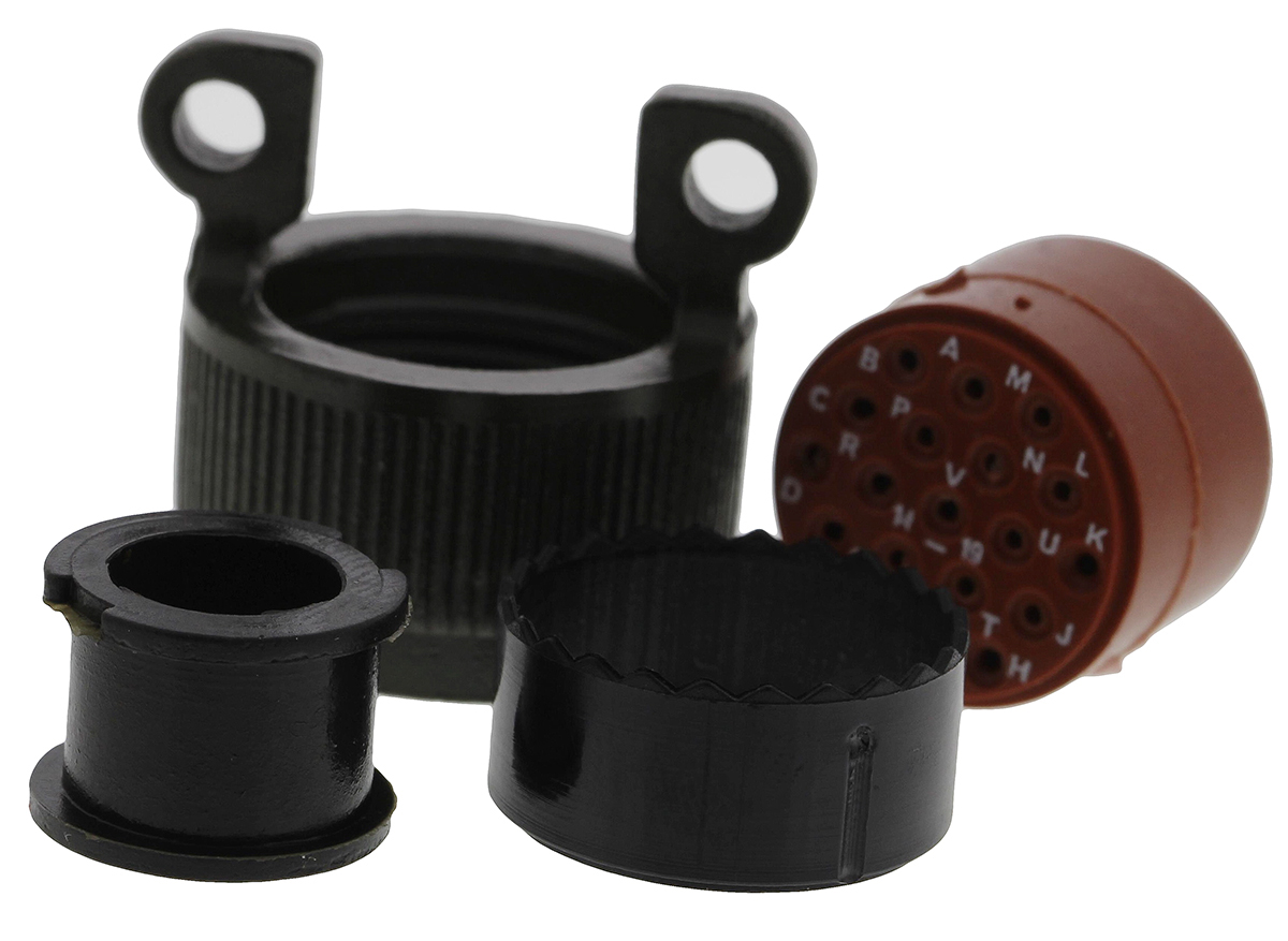 Amphenol Limited Plug Strain Relief Cable Clamp for use with 62 GB Series