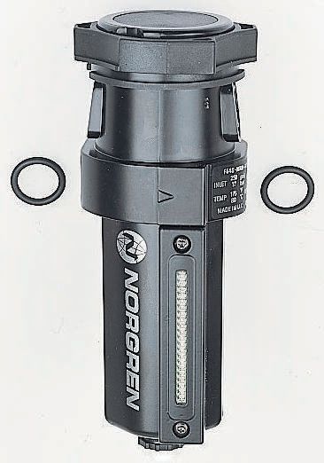 Norgren F64G series 40μm G 3/8 17 bar Pneumatic Filter with Manual drain