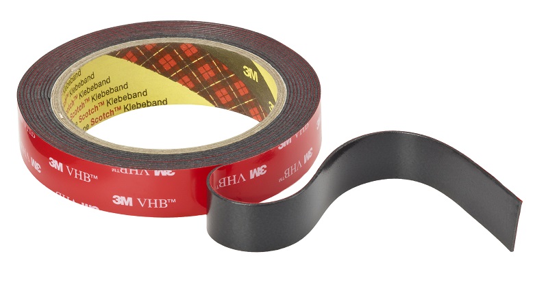 3M LSE110WF, VHB White Foam Tape, 19.0mm x 3.0m, 1.10mm Thick