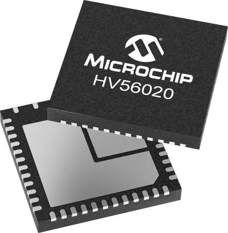 HV56020-V/KXX Microchip, Instrumentation Amplifier, 110mV Offset 124Hz, 3.3 V, 43-Pin VQFN