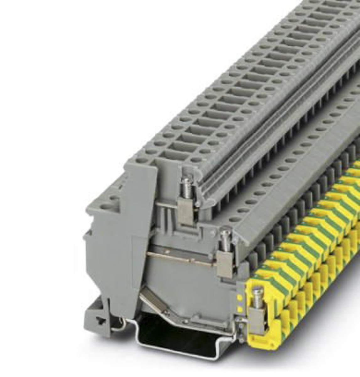 Phoenix Contact DOK 1.5-2D Series Grey Busbar, 1.5mm², Triple-Level, Screw Termination