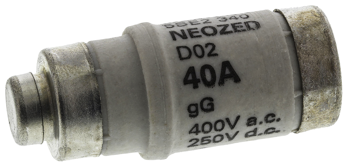 Siemens 40A D02 Neozed Fuse, gG, 400V ac
