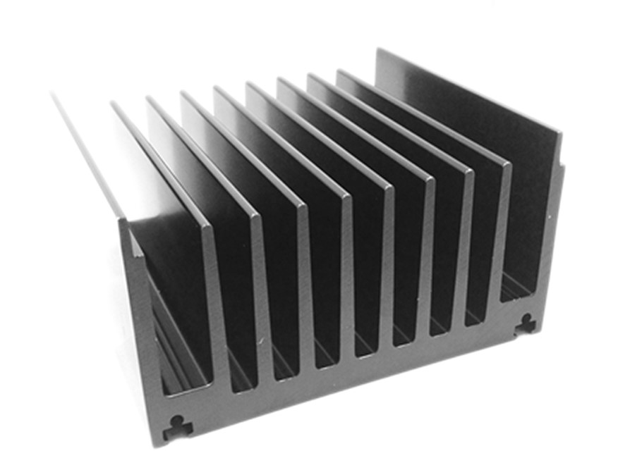 RS PRO Heatsink, Universal Rectangular Alu, 0.48°C/W, 300 x 119 x 65mm
